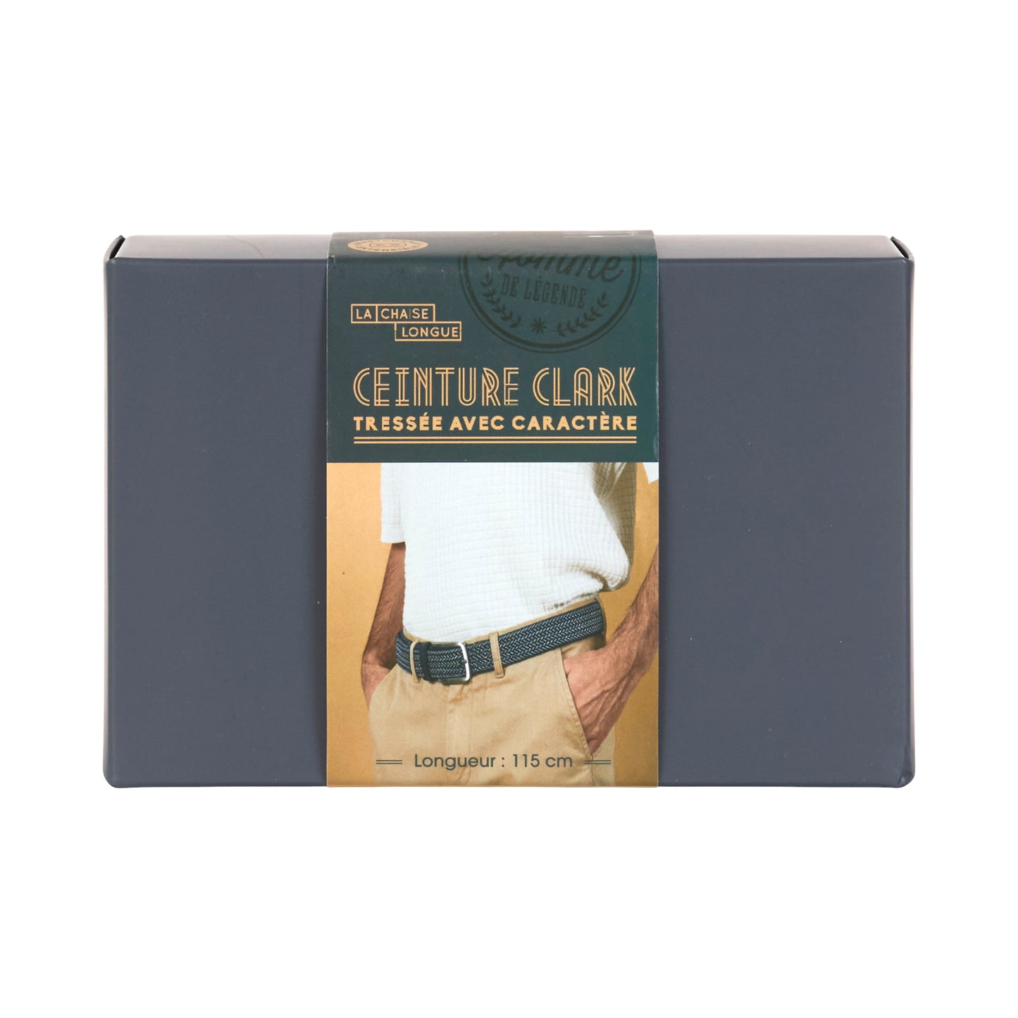 CEINTURE HOMME NOIR ET BLANC