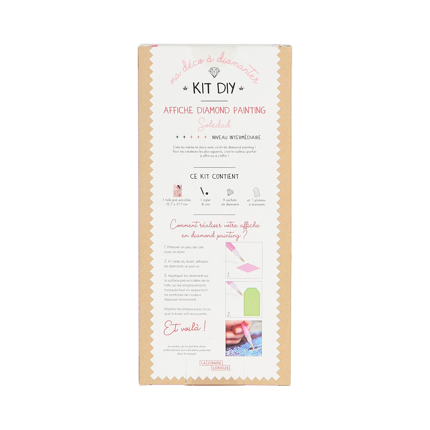 KIT DIY DIAMOND PAINTING AFFICHE SOLEDAD