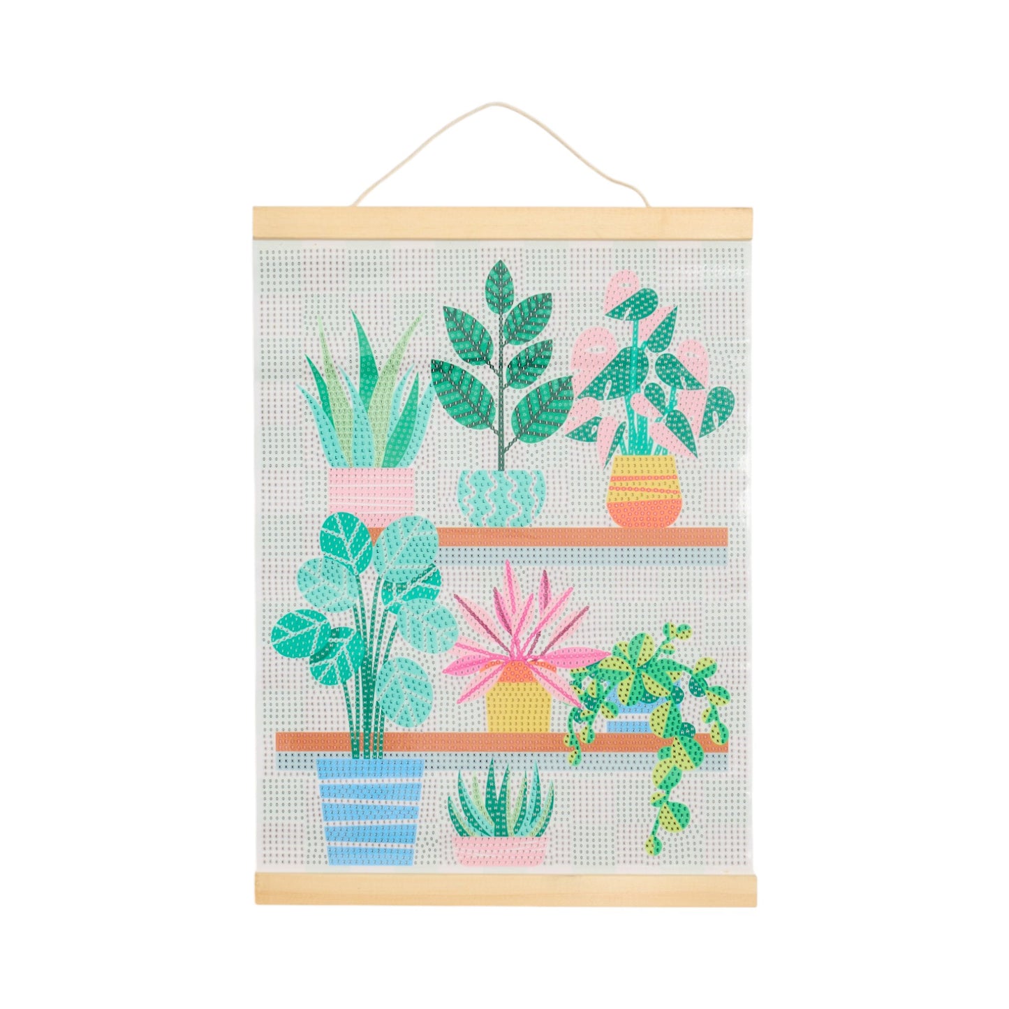 KIT DIY DIAMOND PAINTING AFFICHE JARDIN D HIVER