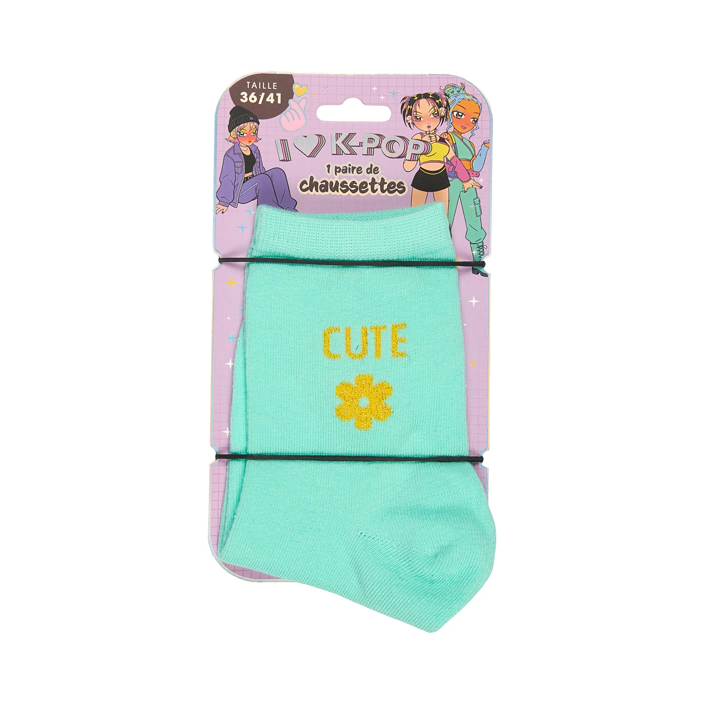 CHAUSSETTES KPOP CUTE 36-41