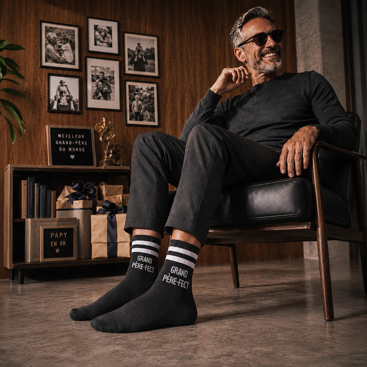 CHAUSSETTES GRAND PERE FECT