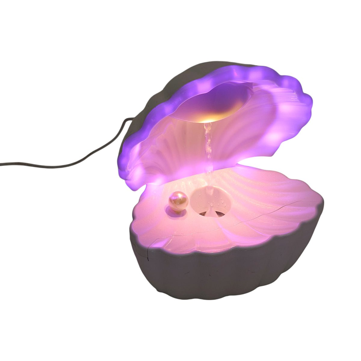 LAMPE DIFFUSEUR ENCEINTE SHELL PEARL