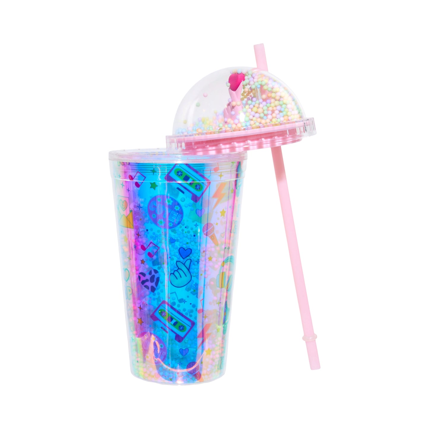 VERRE AVEC PAILLE KPOP