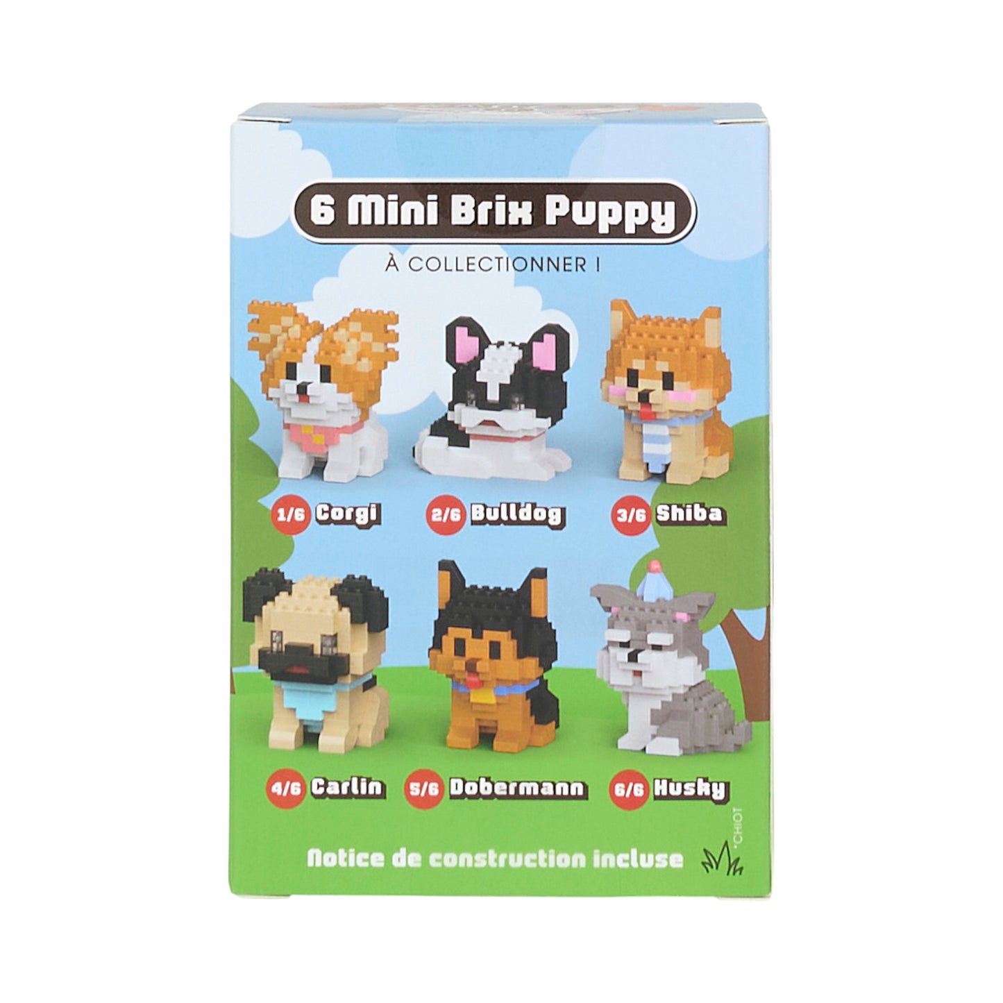 BLIND BOX MINI BRIX CHIEN PUPPY