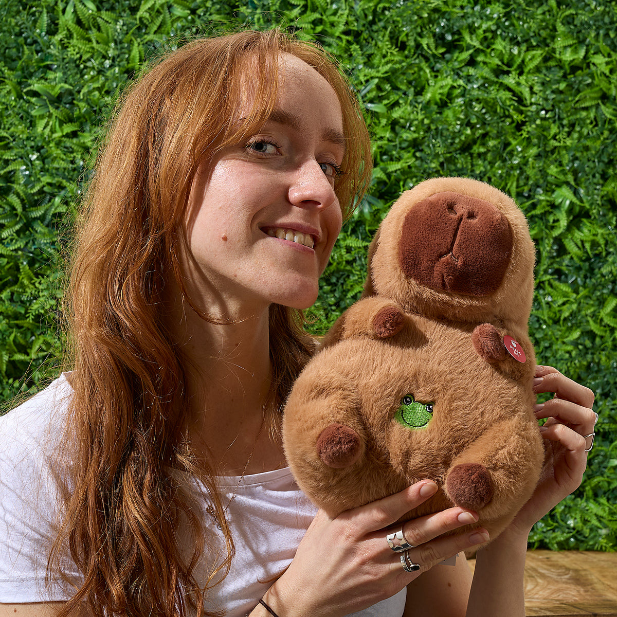 PELUCHE CAPYBARA QUI RESPIRE