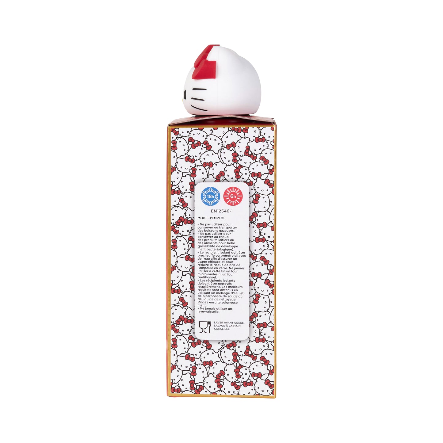 BOUTEILLE ISOTHERME BOUCHON 3D HELLO KITTY