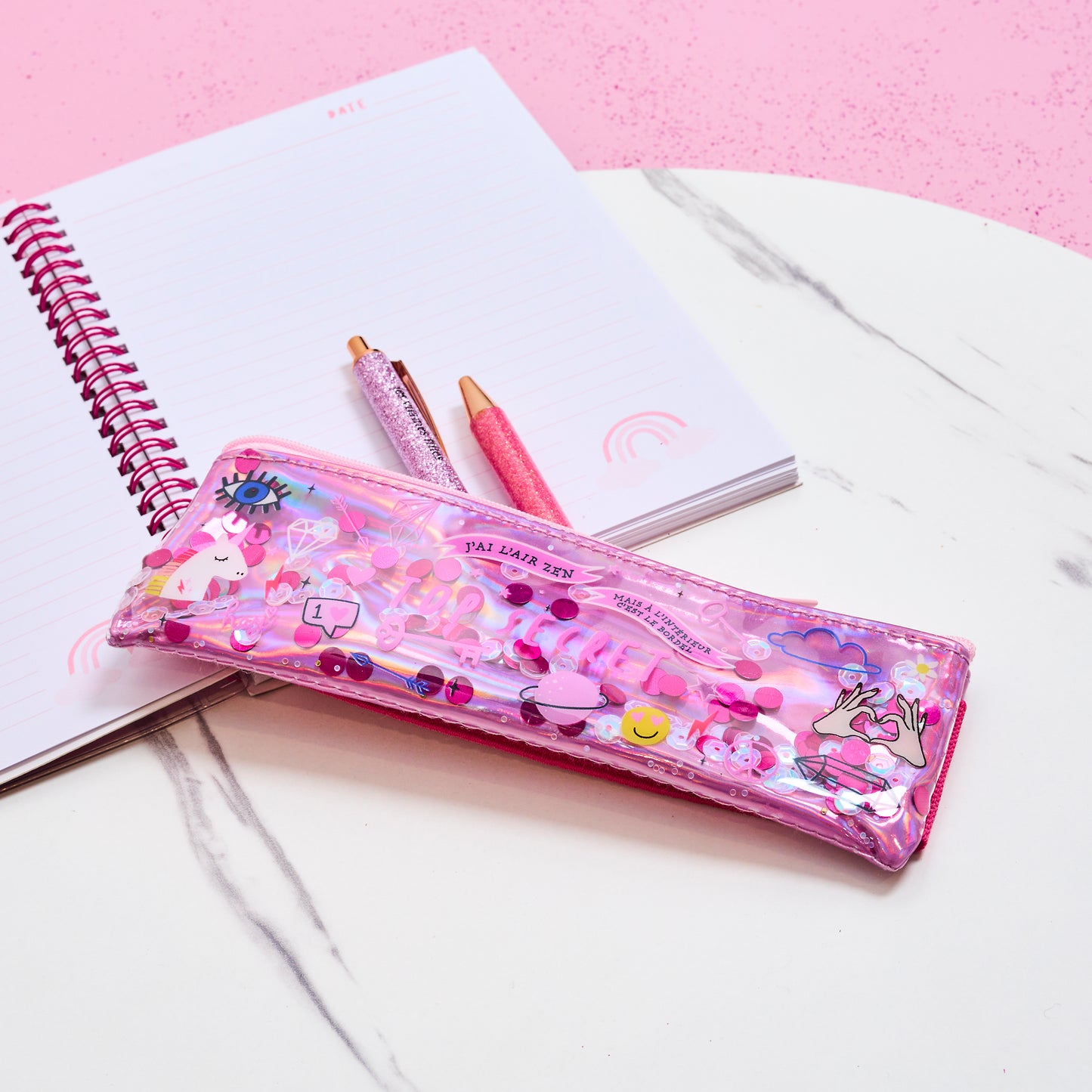 TROUSSE PAILLETTES KARMA J'AI L'AIR ZEN