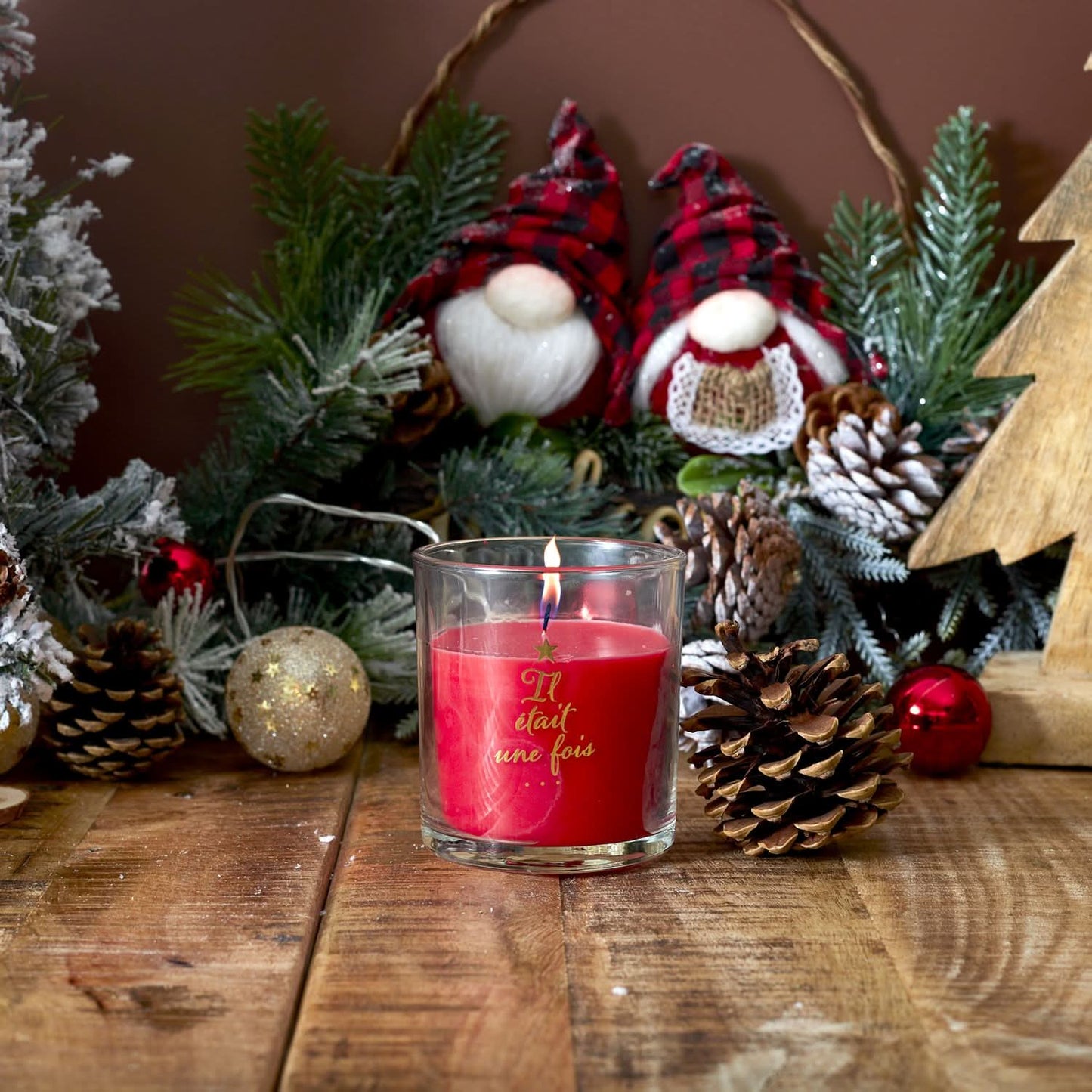 BOUGIE PARFUMEE CRACKER NOEL TRADI