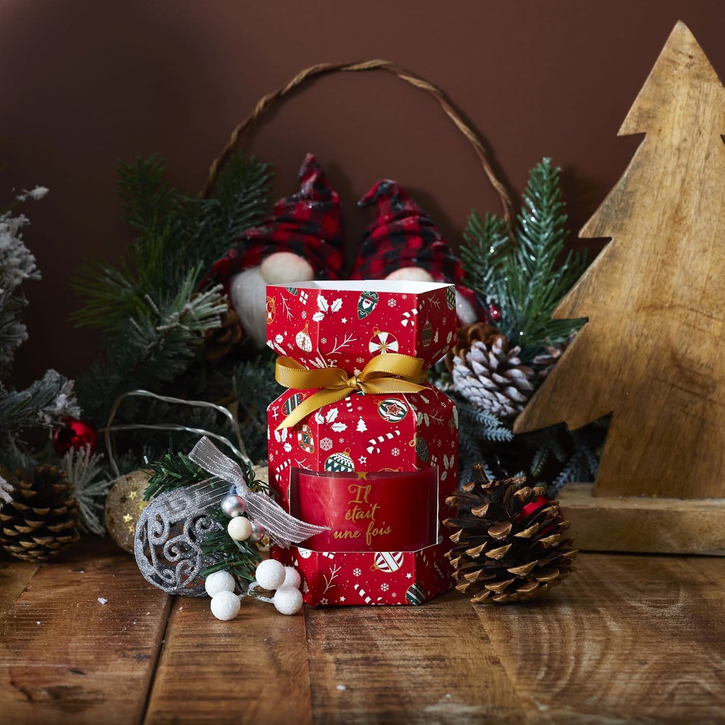 BOUGIE PARFUMEE CRACKER NOEL TRADI