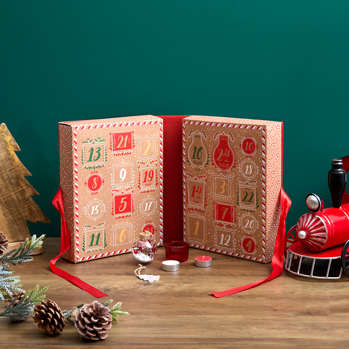 CALENDRIER DE L'AVENT BOUGIES ET SURPRISE PARFUMEES
