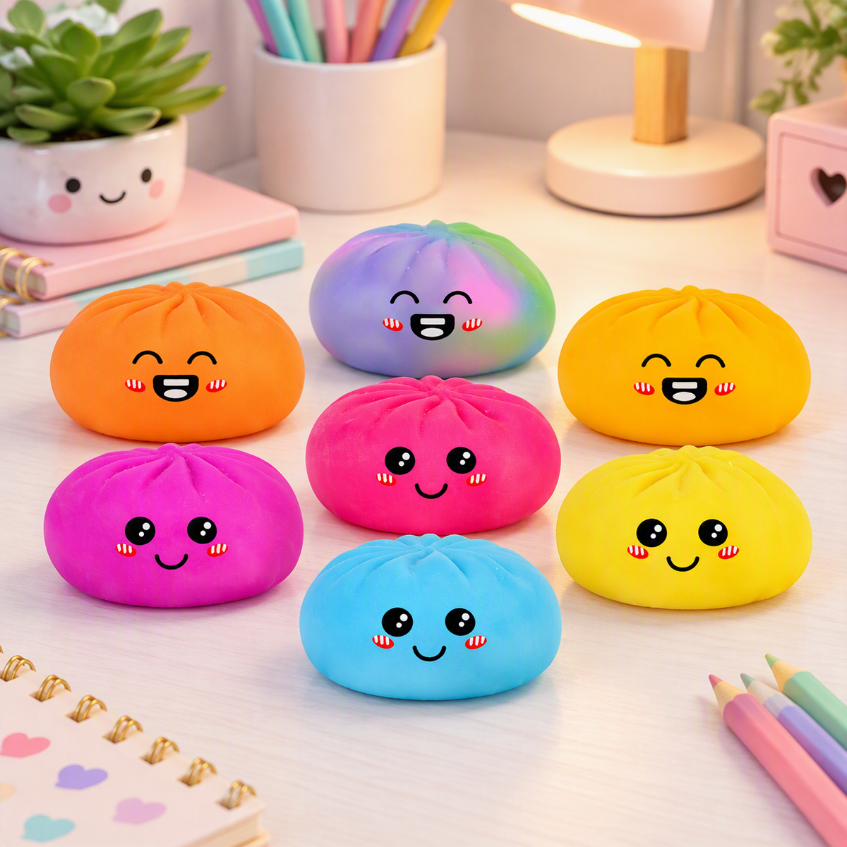 BLIND BOX SQUISHIES BAO NEON