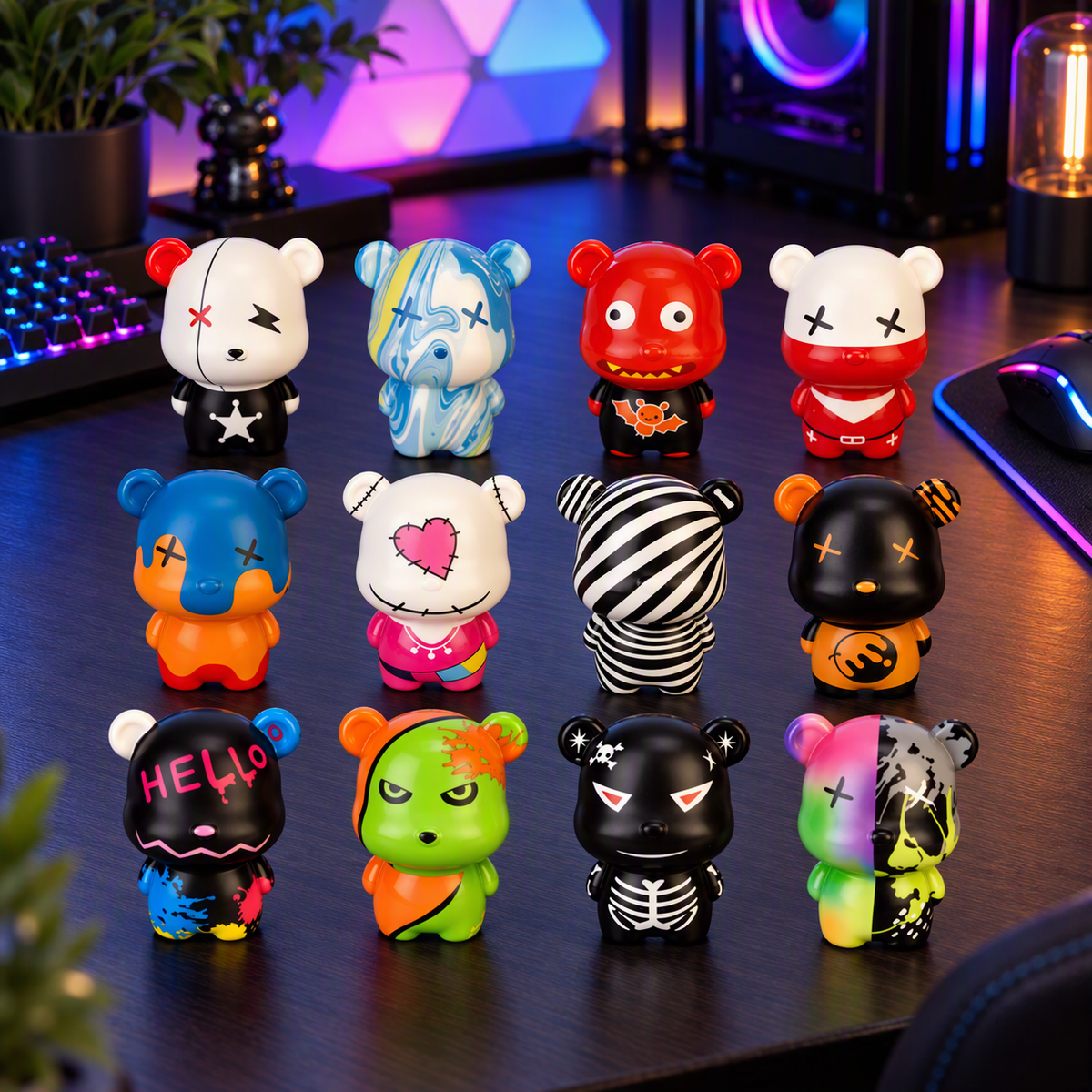 BLIND BOX ANTI STRESS BEARS STREET ART 10 CM