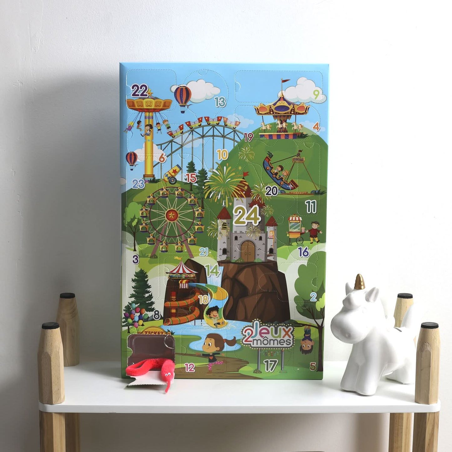 CALENDRIER MULTI JOUETS 24 CASES