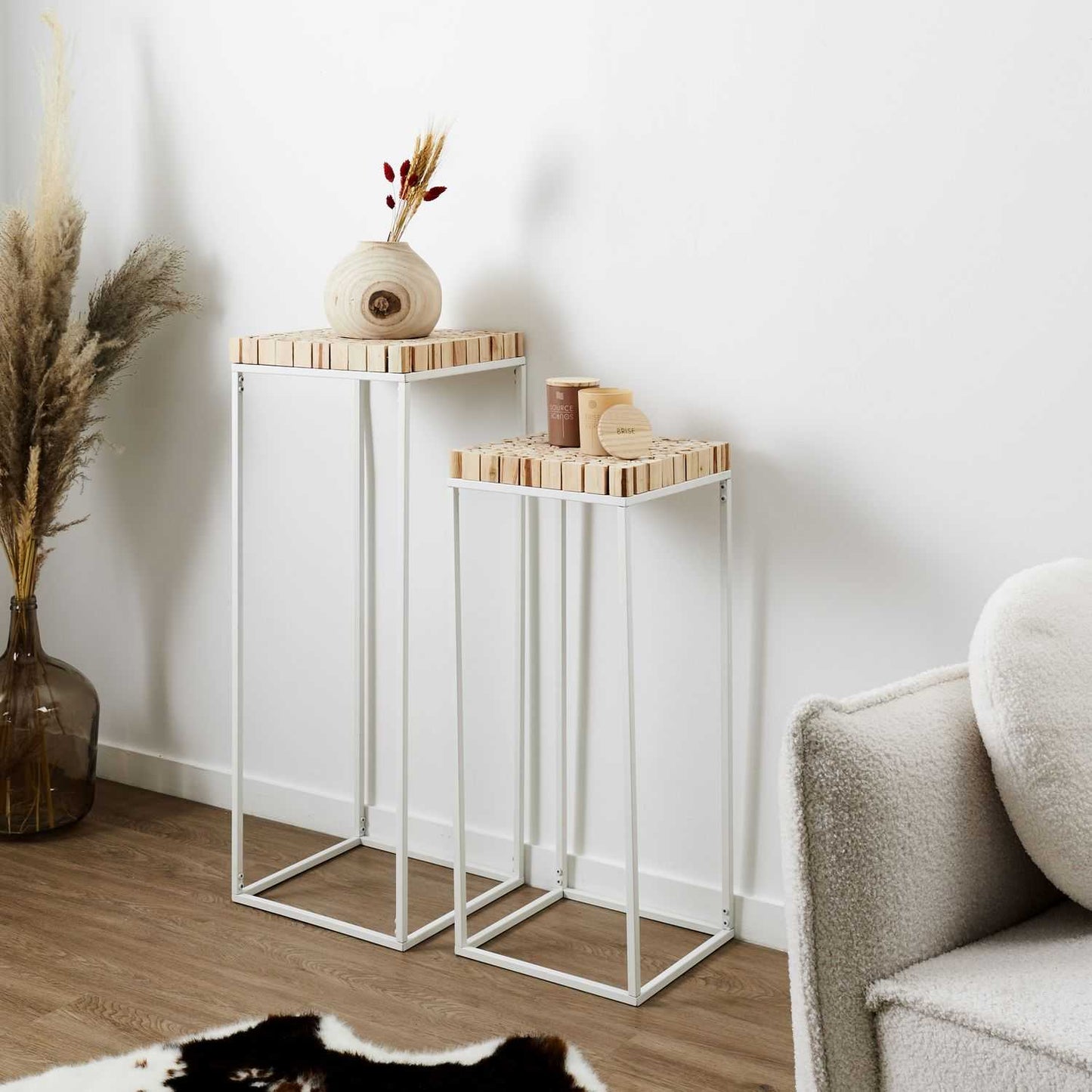 SELLETTE GIGOGNE RONDIN - LOT DE 2