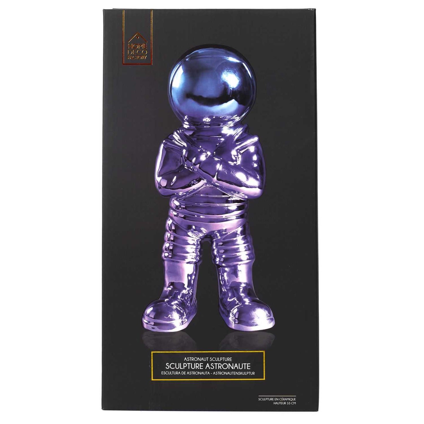 ASTRONAUTE ELECTROPLATE H33CM