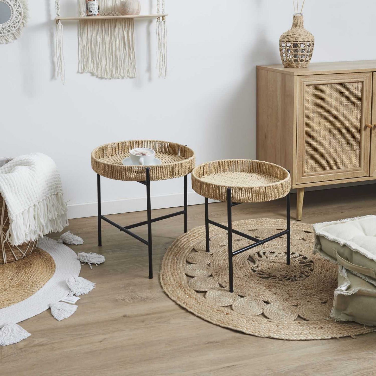 TABLE GIGOGNE PAMPA - LOT DE 2