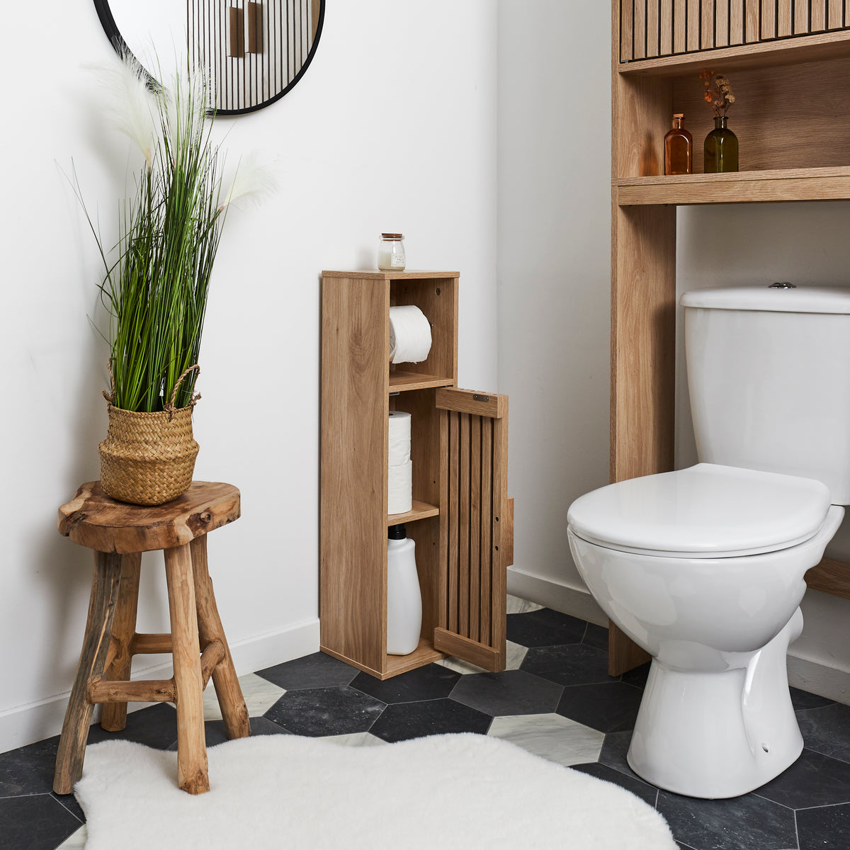 MEUBLE DEROULEUR PAPIER WC KLAUS