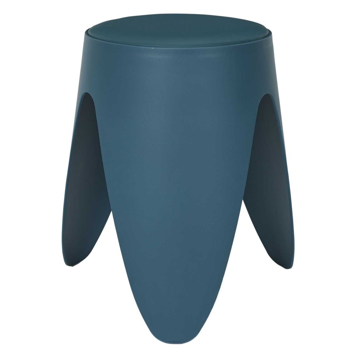 TABOURET EVE BLEU CANARD
