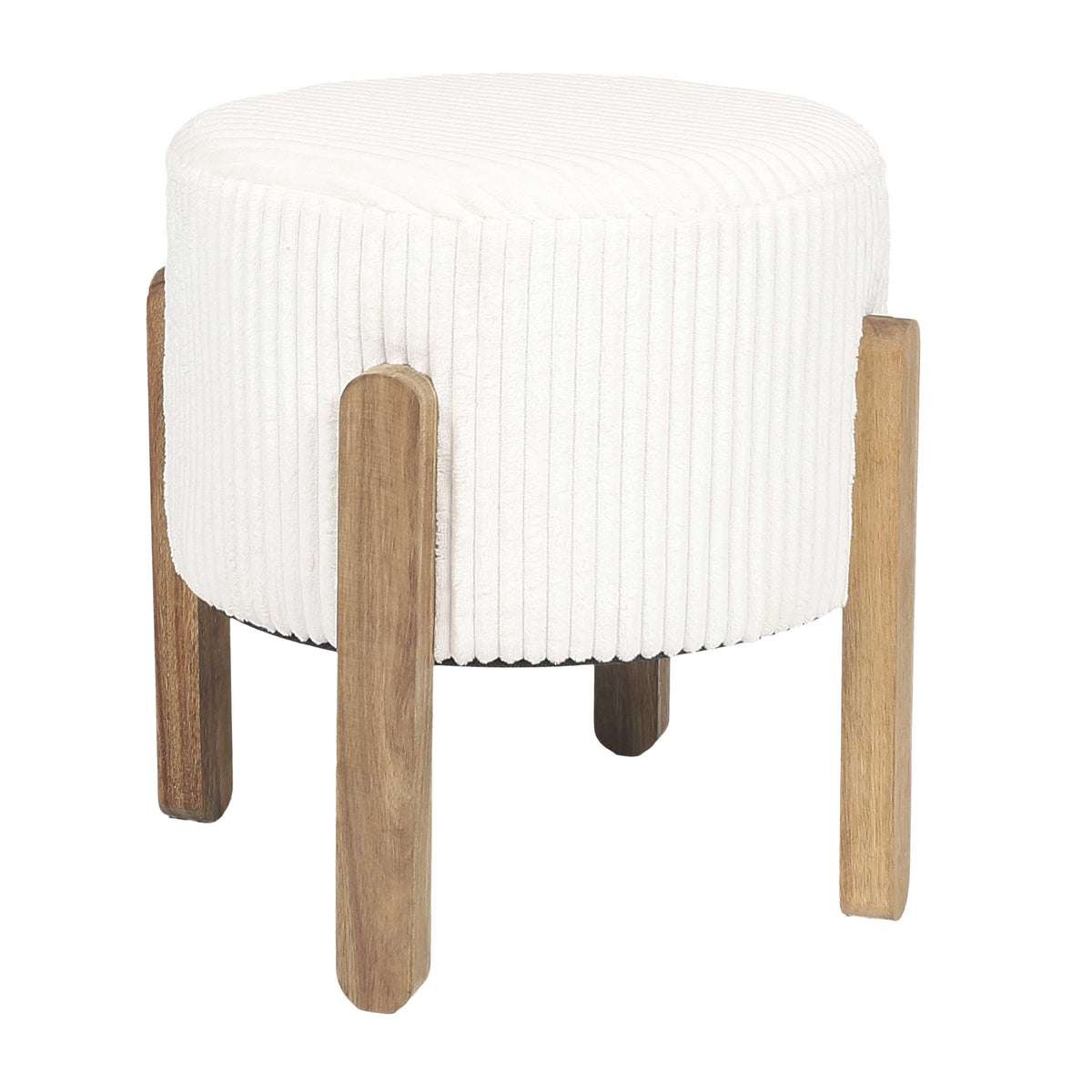 TABOURET COTELE SCOTT BEIGE - LOT DE 2