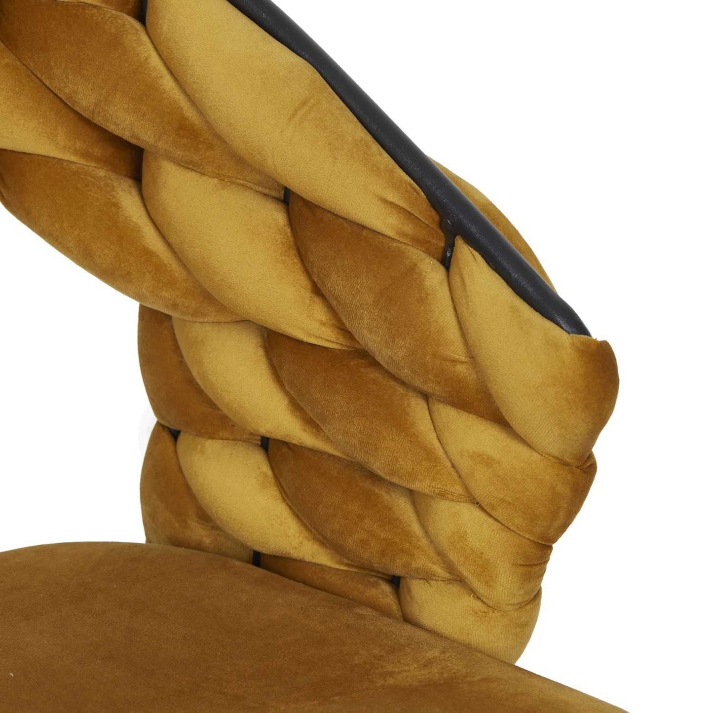 FAUTEUIL SAWYER JAUNE MOUTARDE