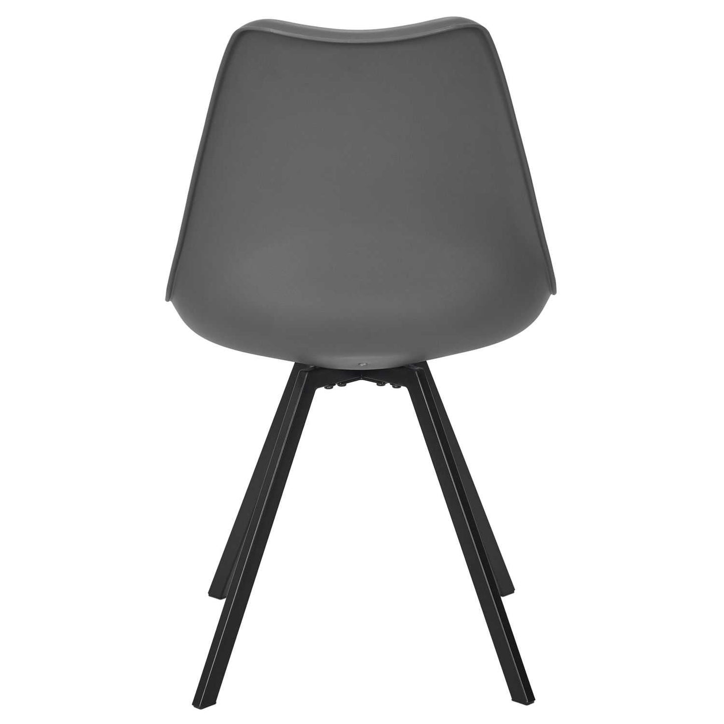 CHAISE AVEC COUSSIN ATOME GRIS