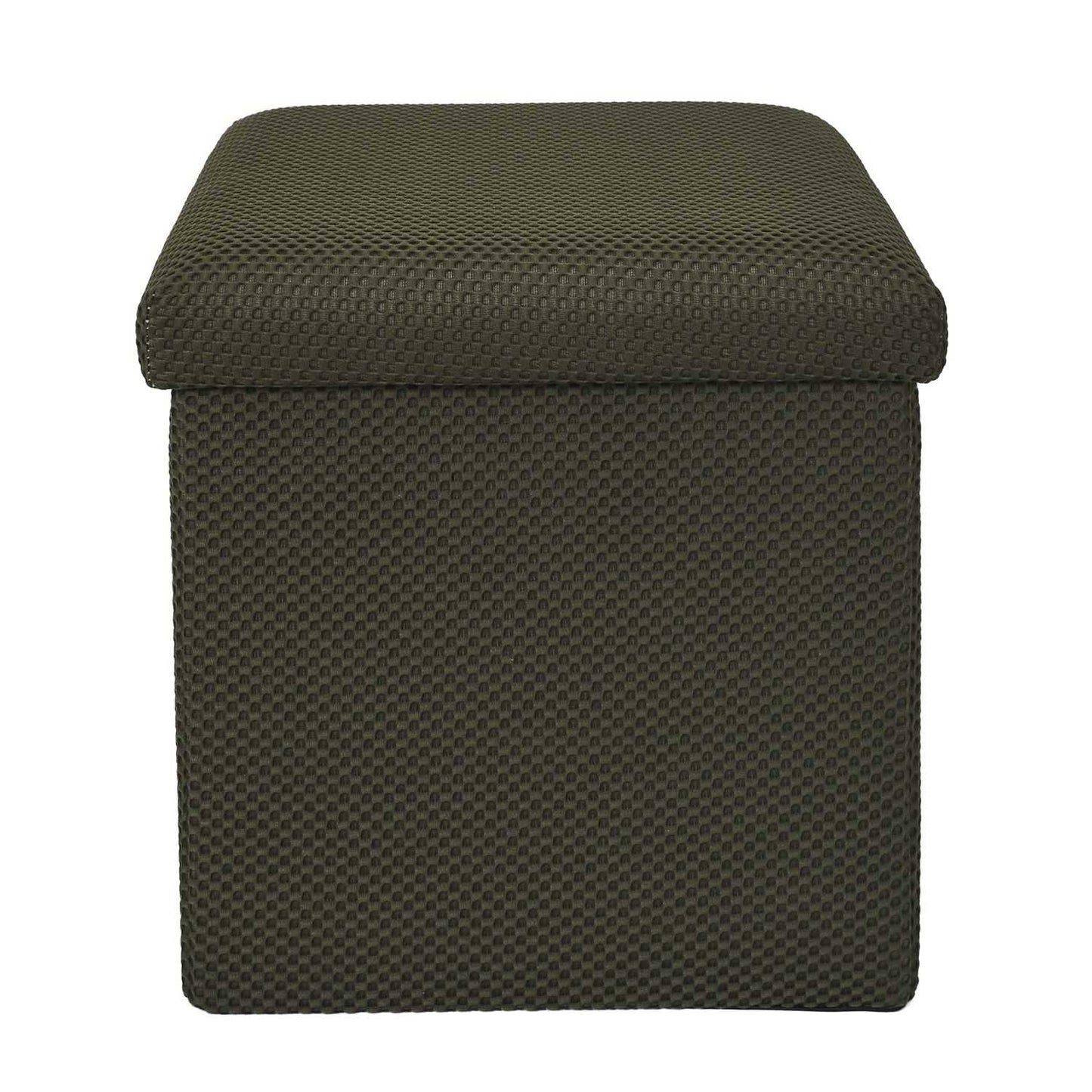 COFFRE POUF PLIABLE ATOME KAKI
