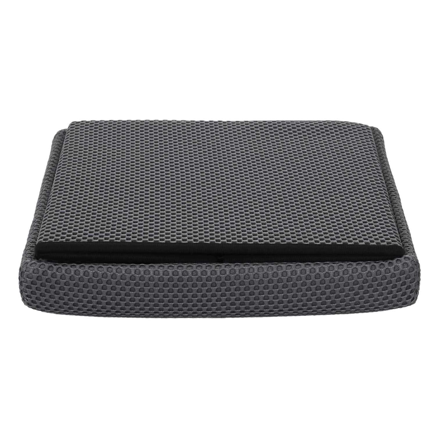 COFFRE POUF PLIABLE ATOME GRIS