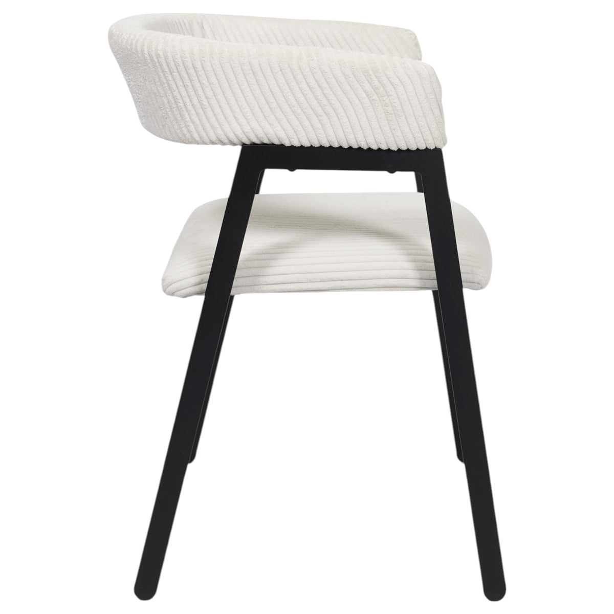 FAUTEUIL DESIGN COTELE SCOTT BEIGE - LOT DE 2