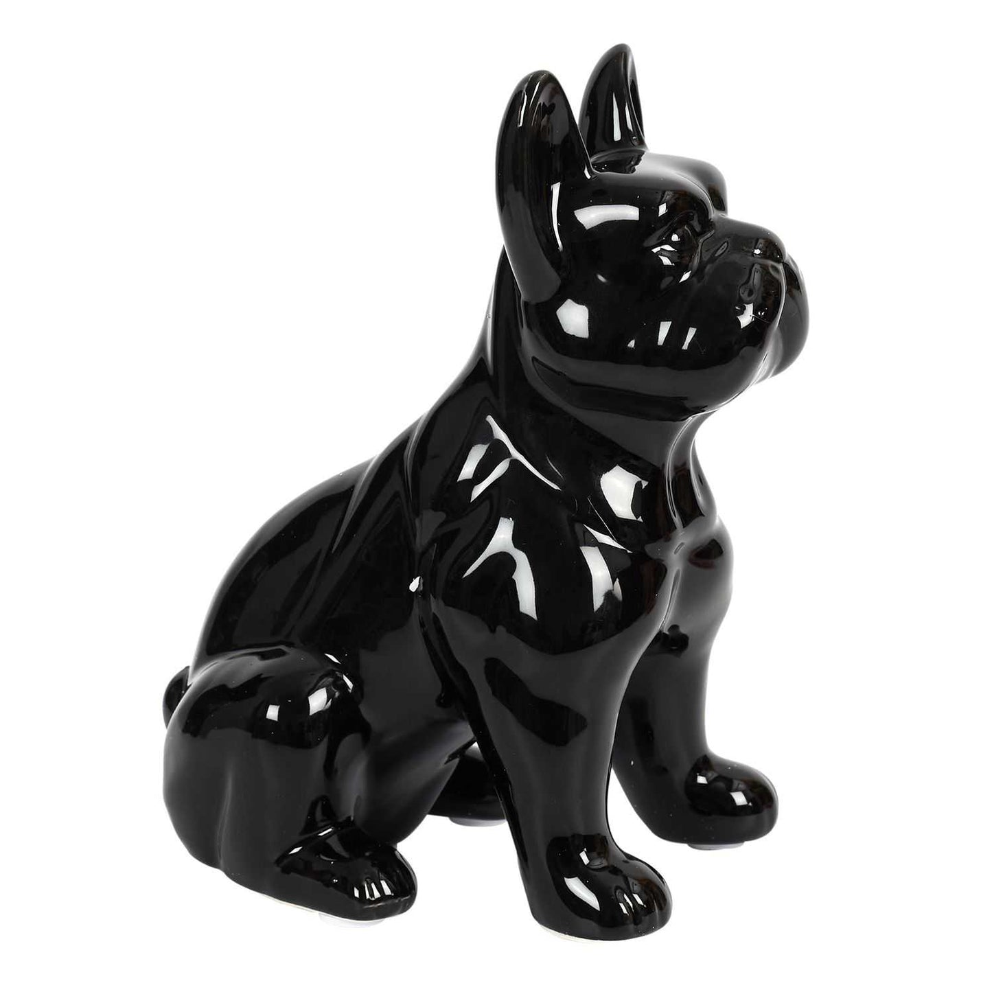 BULLDOG CERAMIQUE NOIR 20CM