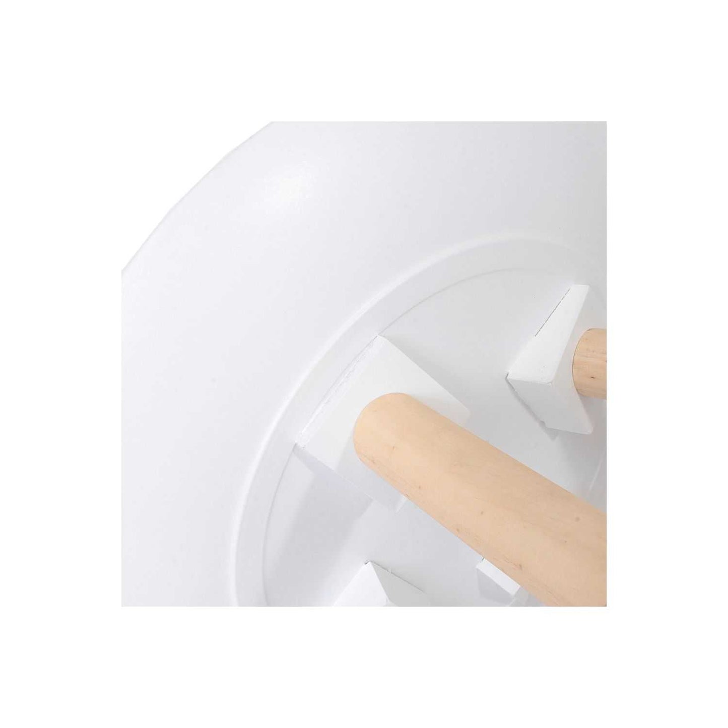 TABLE GIGOGNE RONDE RELIEF GOUTTELETTE - LOT DE 2