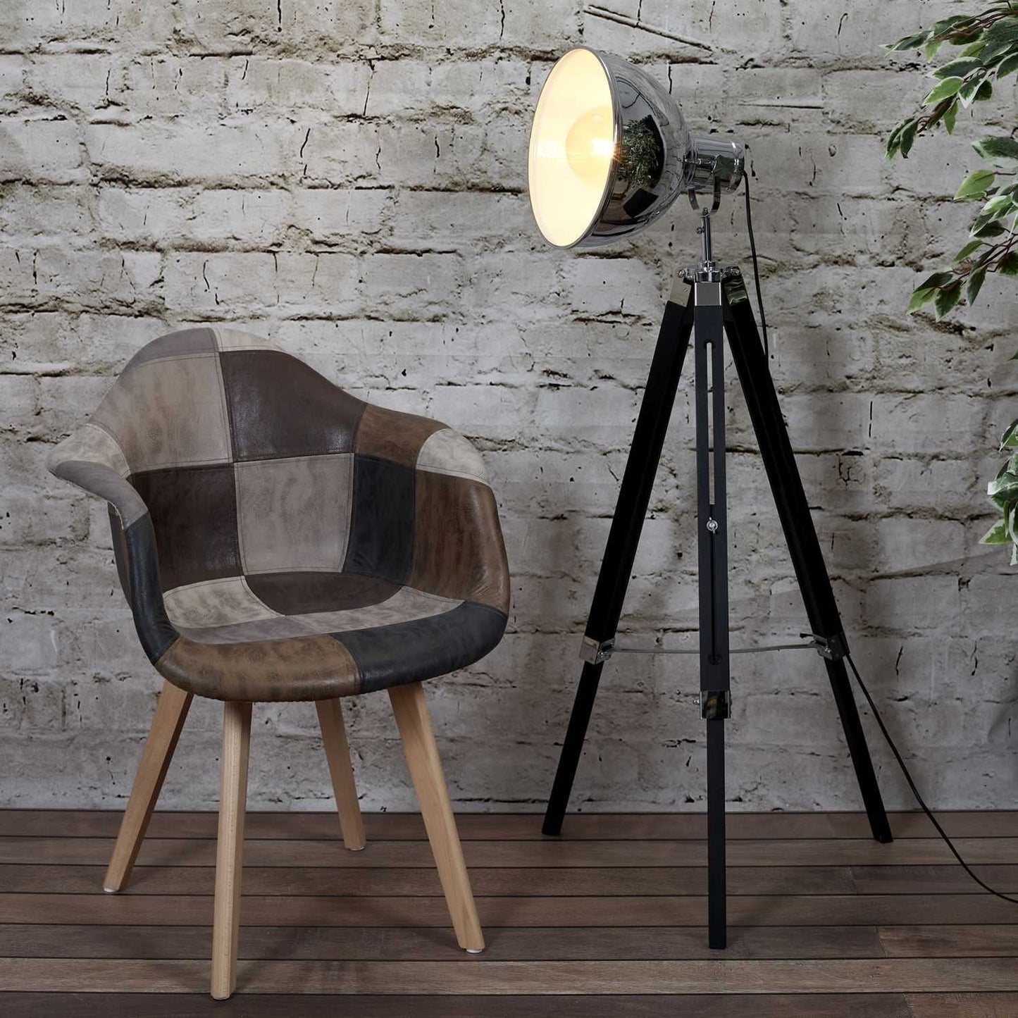 FAUTEUIL PATCHWORK PU