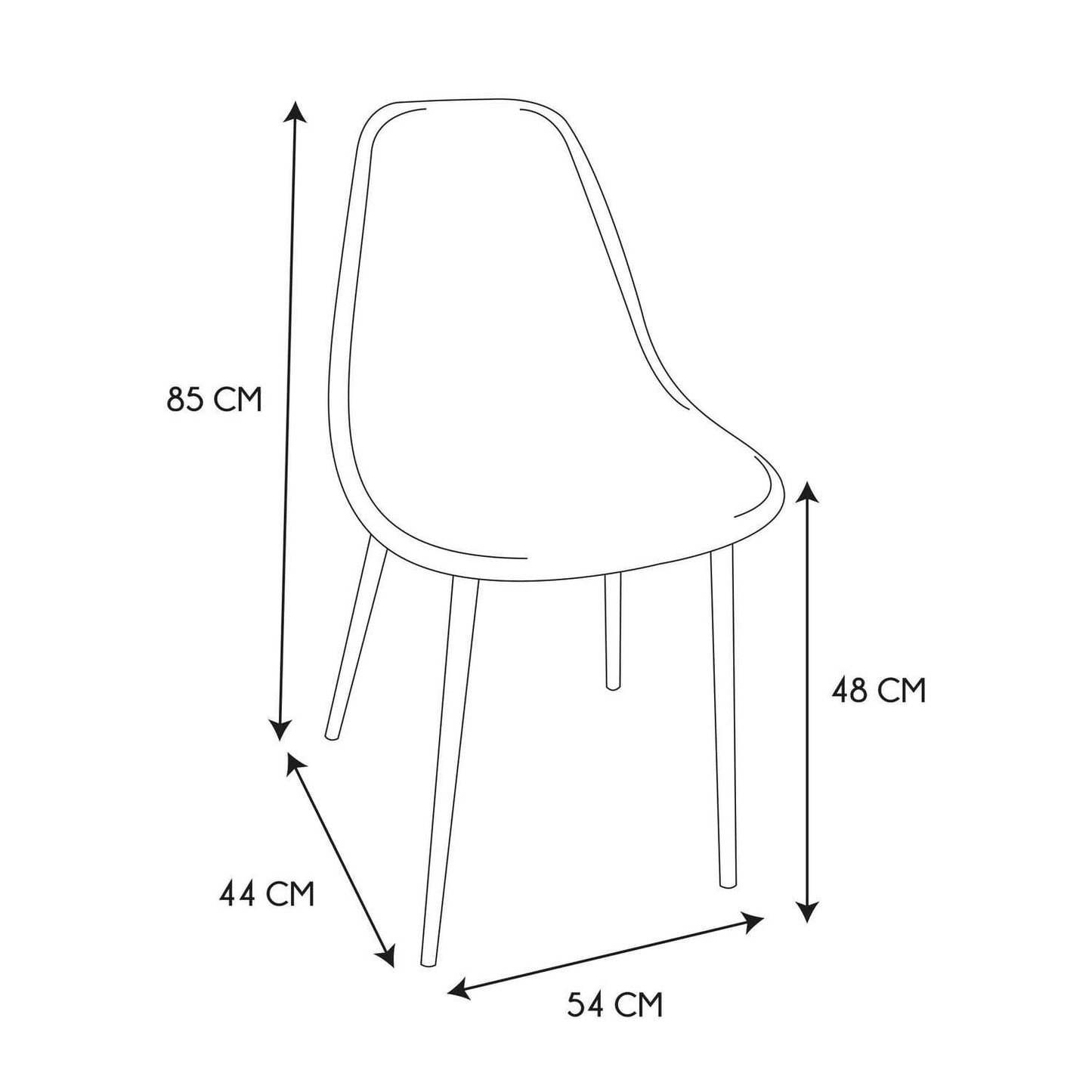 CHAISE VELOURS COTELE GIULIA BLEU CANARD