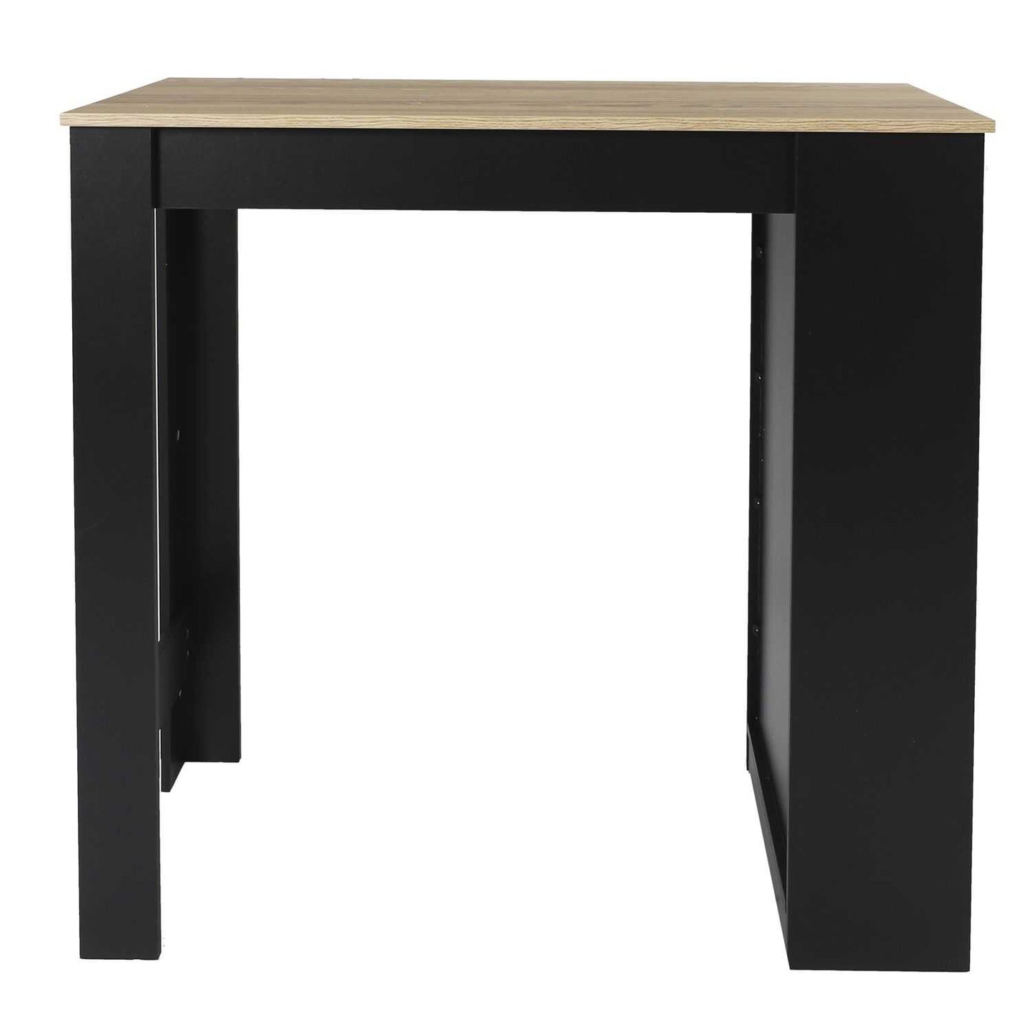 TABLE DE BAR MANGE DEBOUT ETAGERES CHEERS NOIR