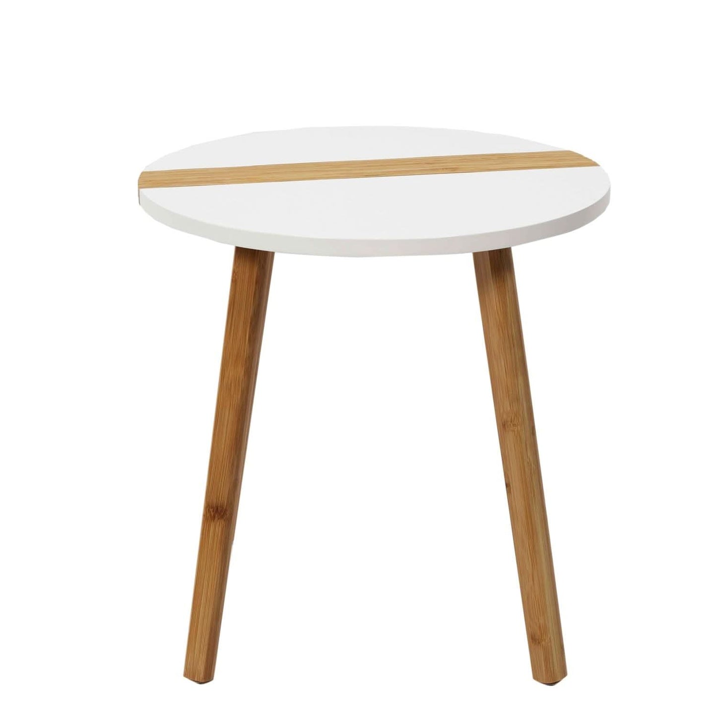 TABLE GIGOGNE BICOLORE RELIEF BLANC X2