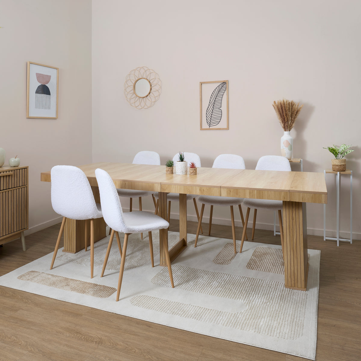 CONSOLE TABLE EXTENSIBLE 47X90 A 235CM KLAUS