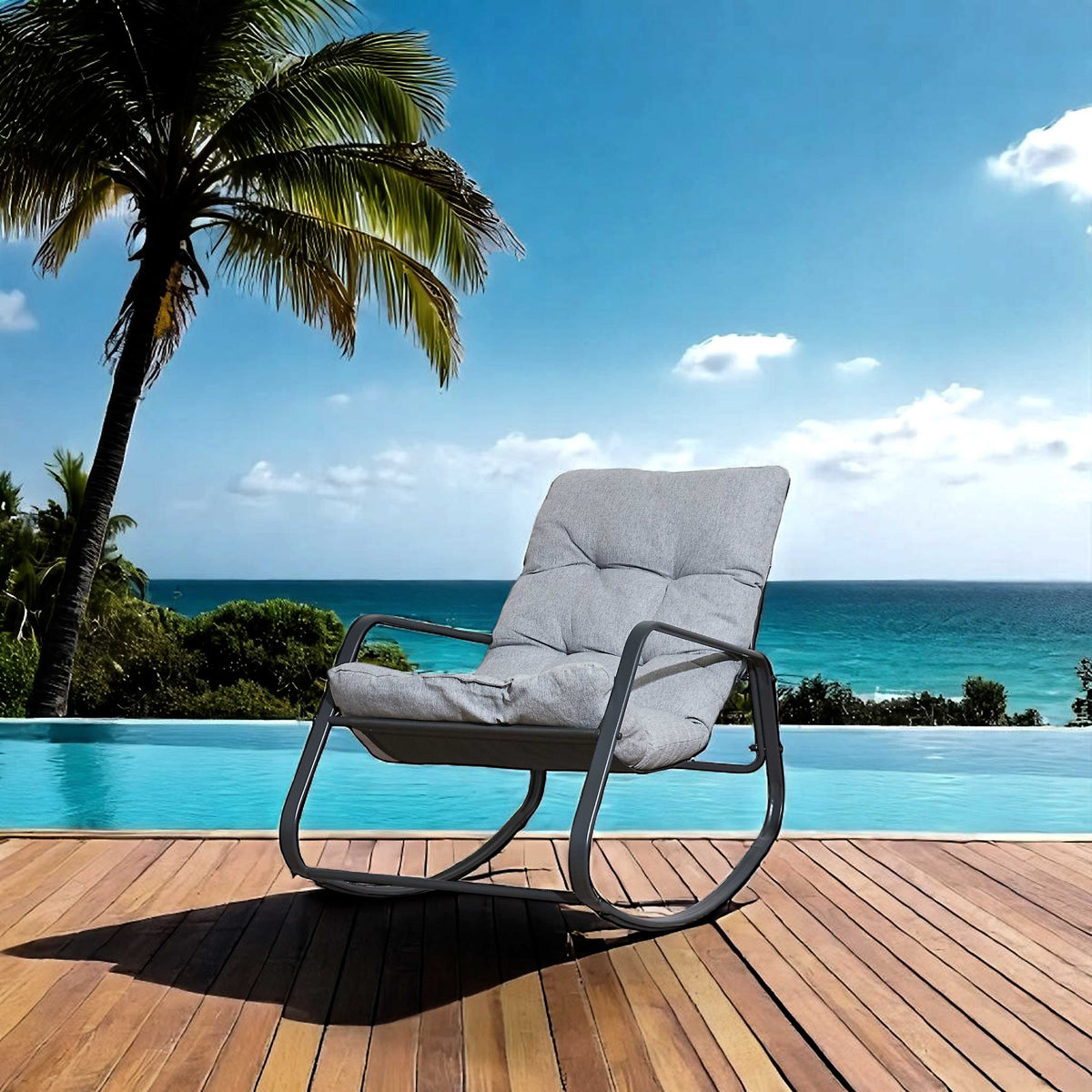 FAUTEUIL DETENTE NERO