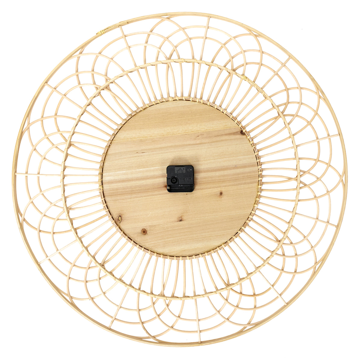 HORLOGE ROTIN 70CM