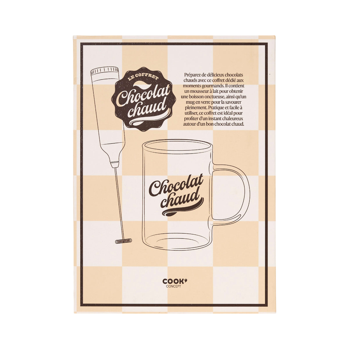 COFFRET LIVRE CHOCOLAT CHAUD 2PCS
