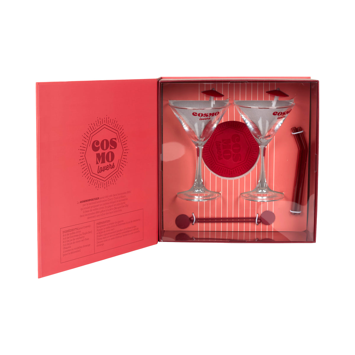 COFFRET COCKTAIL 10PCS COSMOPOLITAIN