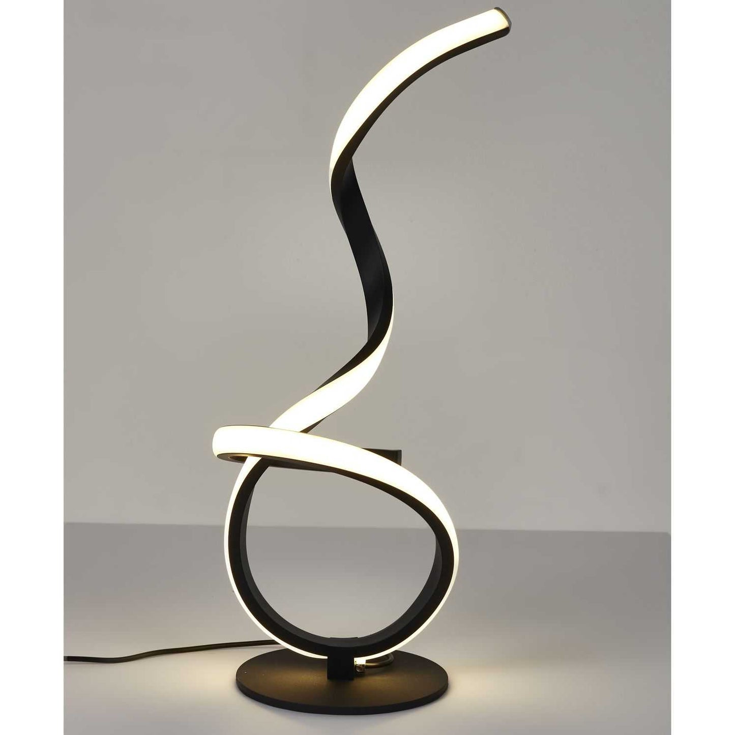 LAMPE LED DESIGN NOIR