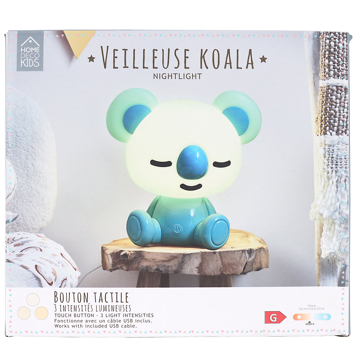 LAMPE VEILLEUSE KOALA