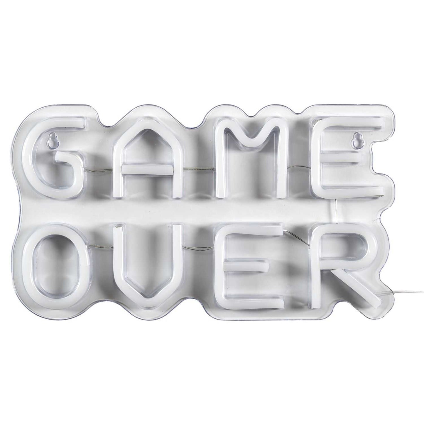 LAMPE LED EFFET NEON GAME OVER USB