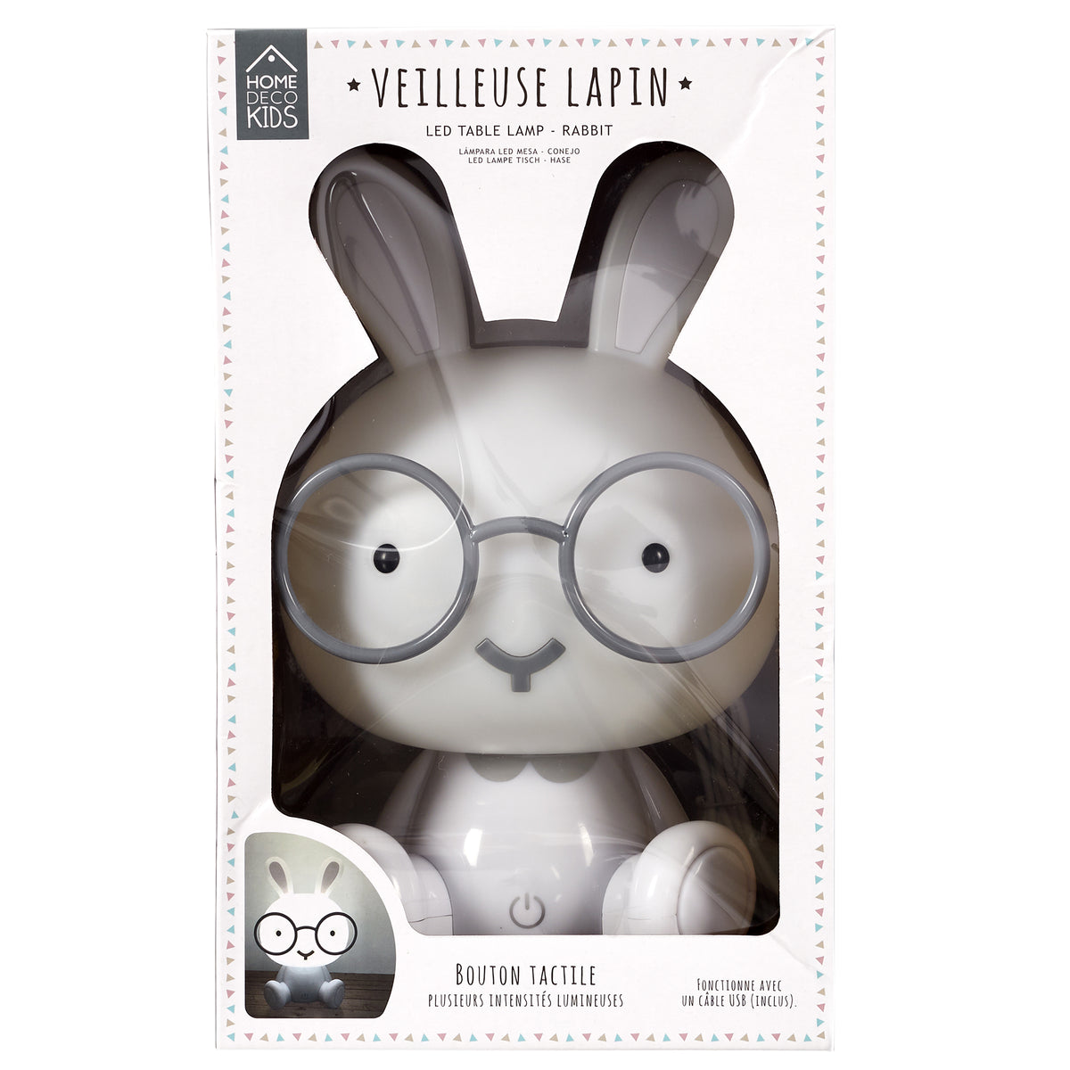 LAMPE LED TABLE LAPIN