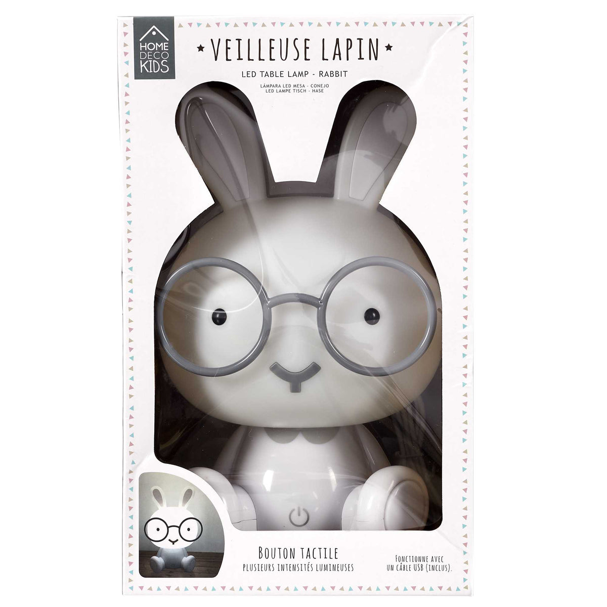 LAMPE LED TABLE LAPIN
