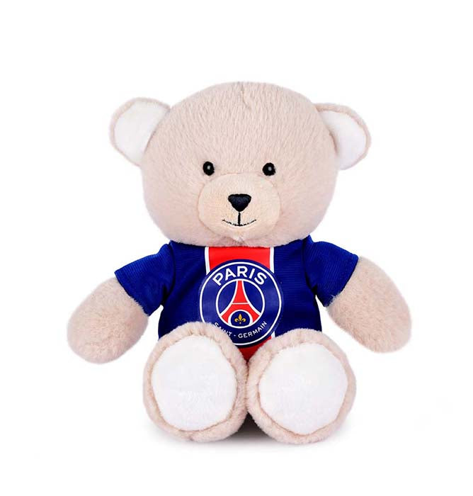 PELUCHE OURS PSG 23 CM