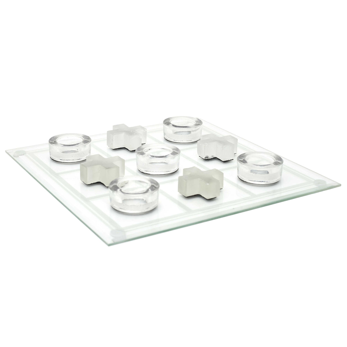 JEU DU TIC TAC TOE EN VERRE