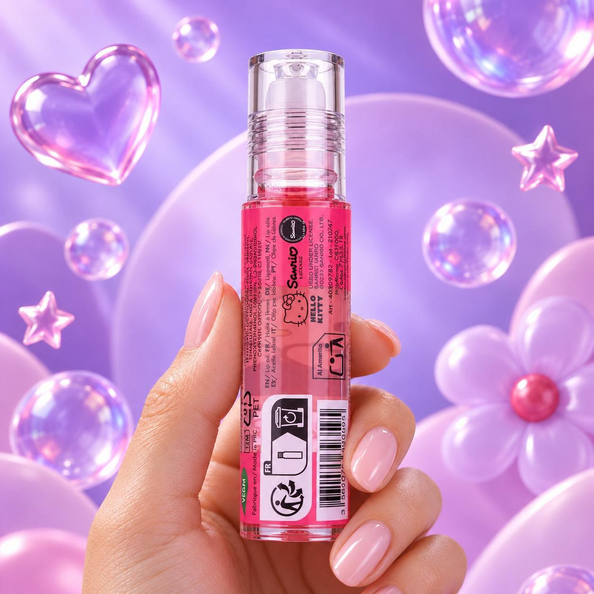 HUILE A LEVRES GLOSS HELLO KITTY