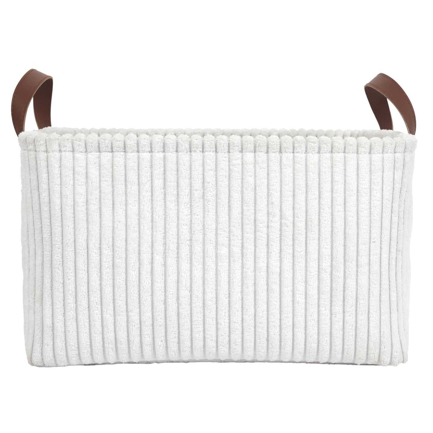 PANIER RANGEMENT BLANC - LOT DE 3