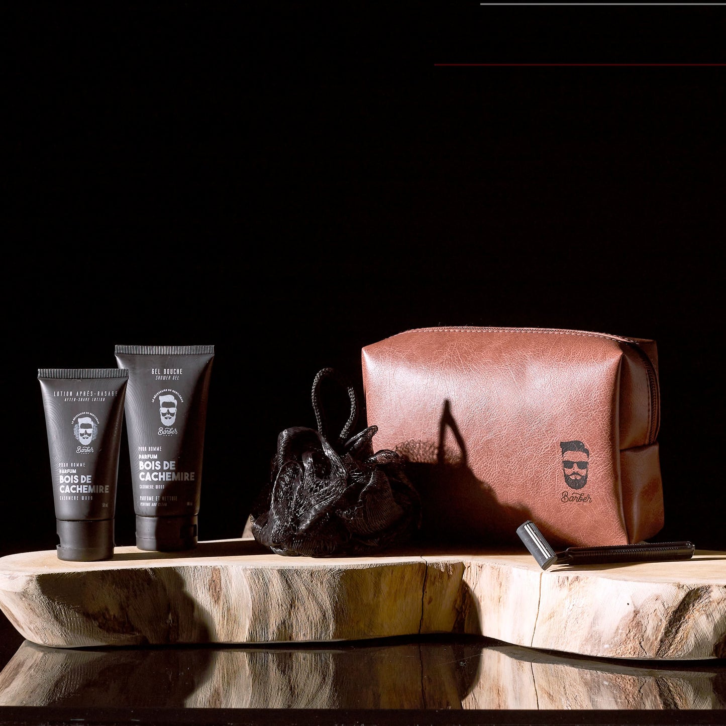 COFFRET SOIN CORPS HOMME 5 PCS