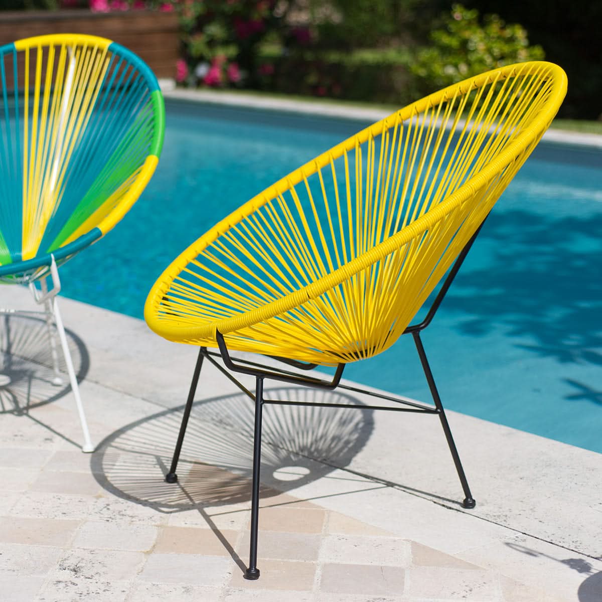 FAUTEUIL ACAPULCO JAUNE